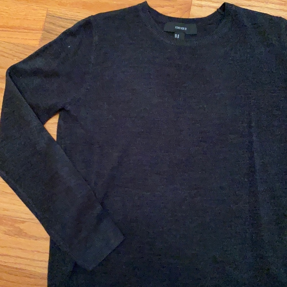 Dark sweater